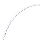 TRLREQ Mountain Road Bicycle Aluminum Alloy Brake Outer Tube Oil-Filled Fish Bone Line Tube, Colour: Silver