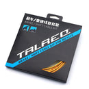 TRLREQ Mountain Road Bicycle Aluminum Alloy Brake Outer Tube Oil-Filled Fish Bone Line Tube, Colour: Silver
