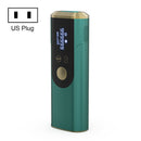 36W A8 Sapphire Freezing Point Hair Removal Device Painless Epilator, Style: US Plug(Ink Green)