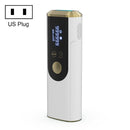 36W A8 Sapphire Freezing Point Hair Removal Device Painless Epilator, Style: US Plug(Pearl White)