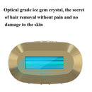 36W A8 Sapphire Freezing Point Hair Removal Device Painless Epilator, Style: UK Plug(Pearl White)
