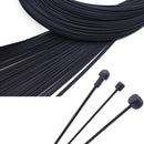 4 PCS TRLREQ Mountain Road Bicycle Teflon Internal Line Balance Car Core, Specification: Universal Rear Shift 2.1m(Black)