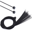 4 PCS TRLREQ Mountain Road Bicycle Teflon Internal Line Balance Car Core, Specification: Mountain Bike Front Brake 1.1m(Black)