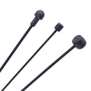 4 PCS TRLREQ Mountain Road Bicycle Teflon Internal Line Balance Car Core, Specification: Mountain Bike Front Brake 1.1m(Black)
