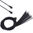 4 PCS TRLREQ Mountain Road Bicycle Teflon Internal Line Balance Car Core, Specification: Road Bike Front Brake 1.1m(Black)