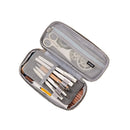 Angoo Cotton And Linen Large Capacity Pencil Stationery Bag(883 Gray)