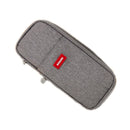 Angoo Cotton And Linen Large Capacity Pencil Stationery Bag(883 Gray)