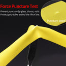 20 PCS Road Mountain Bike Anti-Stab Tire Pad Bicycle Wheel Set PVC Spoke Lining Tape, Colour: Yellow(26inch x 18mm)