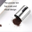Portable Hand Crank Coffee Machine Stainless Steel Manual Grinder(Medium)
