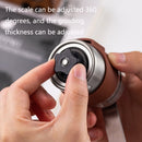 Portable Hand Crank Coffee Machine Stainless Steel Manual Grinder(Medium)