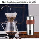 Portable Hand Crank Coffee Machine Stainless Steel Manual Grinder(Medium)