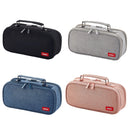 Angoo Large-Capacity Multi-Layer Classification Stationery Pencil Case(Denim Blue)