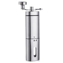 Household Stainless Steel Hand-Cranked Coffee Machine Grinder(Stainless Steel Model)