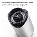 Household Stainless Steel Hand-Cranked Coffee Machine Grinder(Transparent Model)