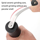 Hand Crank Coffee Machine Manual Pepper Mill Grinder(Mid Black)