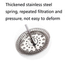 Household Hand Brewed Coffee French Filter Press Pot Glass Tea Maker(1000ml)