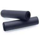 4 Pairs Mountain Folding Bicycle Silicone Foaming Sponge Handle Cover Rubber Shock Absorbing Anti-Slip Handle Set(Black)