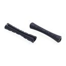 20 PCS TRLREQ Mountain Road Bicycle Frame Opening Protective Cover Variable Speed Brake Line Tube Car Paint Anti-Abrasion Rubber Cover(Black)
