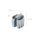 5 PCS TM15016 Saddle Drain Basket Kitchen Sink Sponge Storage Drainage Sink(Blue)