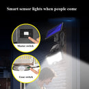 TG-TY085 Solar Outdoor Human Body Induction Wall Light Household Garden Waterproof Street Light wIth Remote Control, Spec: 96 COB Separated