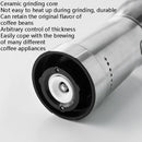 USB Rechargeable Coffee Machine Electric Coffee Grinder(Stainless Steel Color)