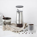 USB Rechargeable Coffee Machine Electric Coffee Grinder(Stainless Steel Color)