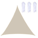 Triangle Outdoor Garden Sunshade Sail Waterproof Anti-UV Canopy, Size: 5m x 5m x 5m(Beige)