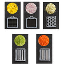 Kitchen Vegetable Cutter Double Panel Multifunctional Diced Vegetable Cutter(Blue)