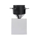 Coffee Filter Travel Convenient Foldable Double Filter(Black)