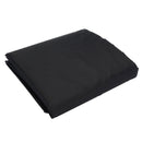 Outdoor Oxford Cloth Furniture Cover Garden Dustproof Waterproof And UV-Proof Table And Chair Protective Cover, Size: 250x200x80cm(Black)