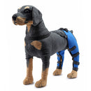 Pet Dog Leg Knee Guard Surgery Injury Protective Cover, Size: XS(Blue)