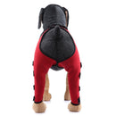 Pet Dog Leg Knee Guard Surgery Injury Protective Cover, Size: S(Red)