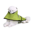 Pet Reflective Raincoat Large Dog Poncho, Size: S(Fluorescent Green)