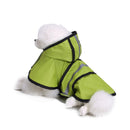 Pet Reflective Raincoat Large Dog Poncho, Size: S(Fluorescent Green)