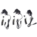 C5 3-12V 12W Adjustable Voltage Regulated Switch Power Supply Power Adapter Multifunction Charger With DC Tips(US Plug)