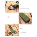 10 PCS Glove Rope Storage Buckle Multi-Purpose Nylon Carabiner, Random Color Delivery