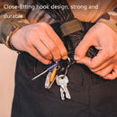 10 PCS Glove Rope Storage Buckle Multi-Purpose Nylon Carabiner, Random Color Delivery