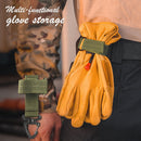 10 PCS Glove Rope Storage Buckle Multi-Purpose Nylon Carabiner, Random Color Delivery