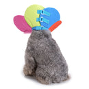 Pet Protection Collar Dog Flower Protection Collar, Specification: M(Rainbow)