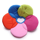 Pet Protection Collar Dog Flower Protection Collar, Specification: M(Rainbow)