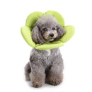 Pet Protection Collar Dog Flower Protection Collar, Specification: L(Green )