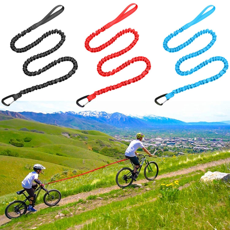 ZXCQYS-L Bicycle Tow Rope Mountain Bike Parent-Child Pull Rope Portable Tow Rope(Blue)
