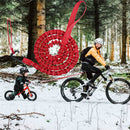 ZXCQYS-L Bicycle Tow Rope Mountain Bike Parent-Child Pull Rope Portable Tow Rope(Blue)