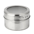 Stainless Steel Magnetic Kitchen Seasoning Cruet Set