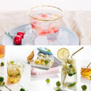 Creative 24 Grid Silicone Ice Tray Home Large Ice Cube Mold Ice Box with Lid(Mint Green)