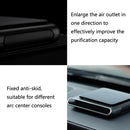 G1 Display Screen Solar Car Air Purifier USB Formaldehyde Odor Removal Purifier(Black)