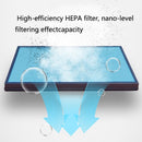 G1 Display Screen Solar Car Air Purifier USB Formaldehyde Odor Removal Purifier(Black)