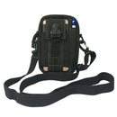 LT-02 Casual Multifunctional Messenger Belt Bag with Shoulder Strap(Soil Color)