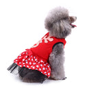 Pet Christmas Clothes Halloween Christmas Pet Funny Clothes, Size: S(SDZ61 Elk Skirt)