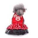 Pet Christmas Clothes Halloween Christmas Pet Funny Clothes, Size: S(SDZ61 Elk Skirt)